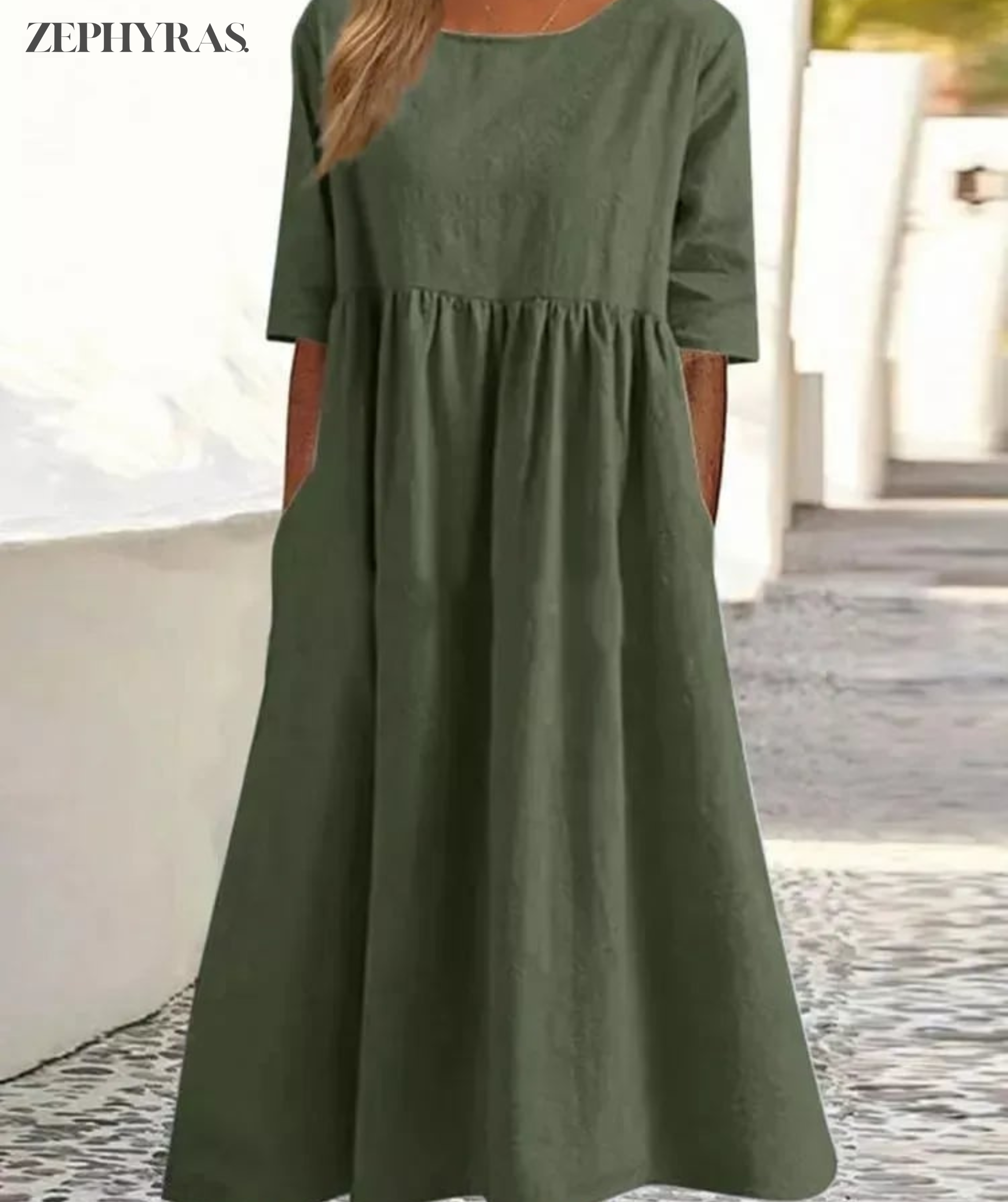 Robe maxi d'été élégante pour femme - Style Romee