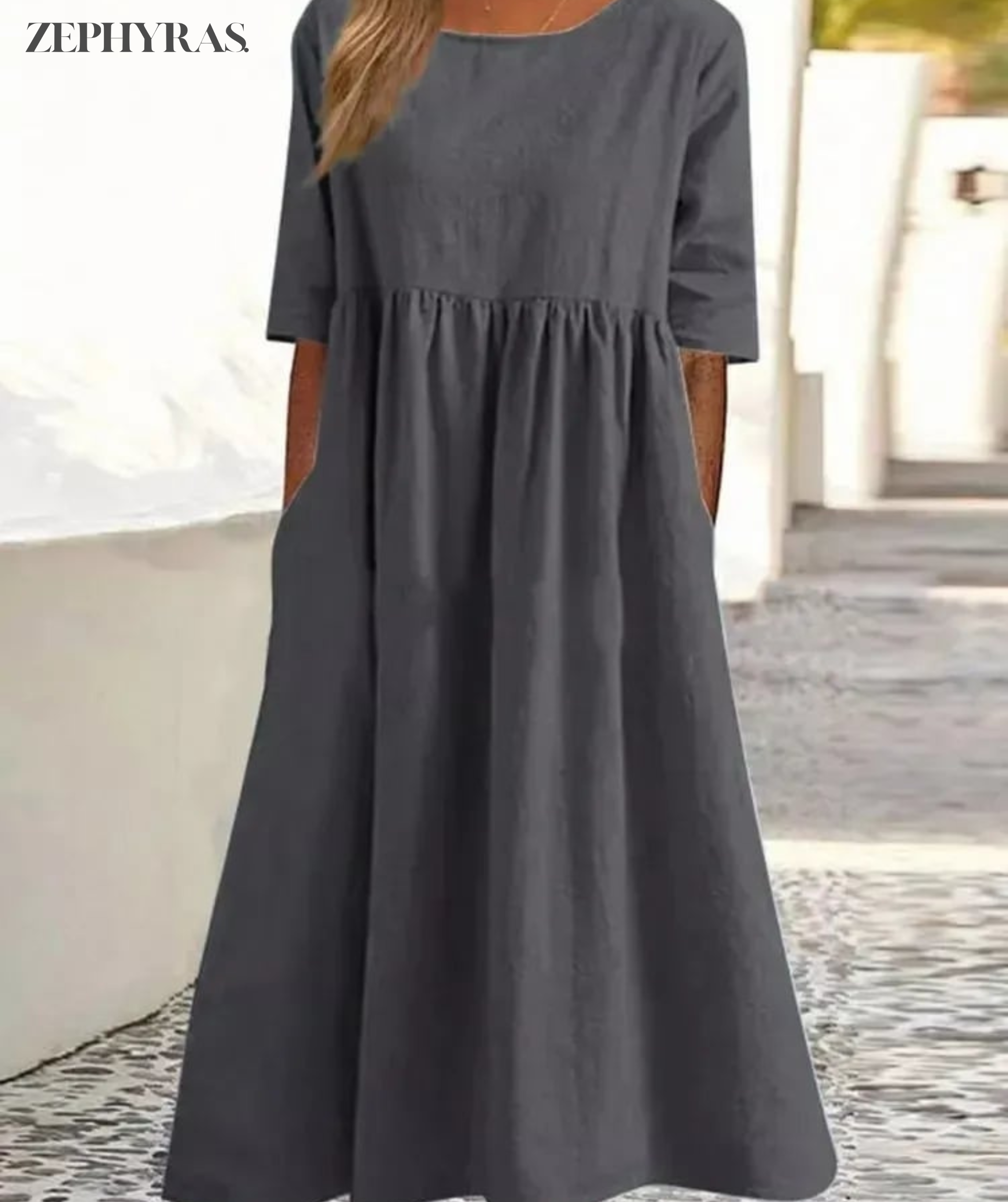 Robe maxi d'été élégante pour femme - Style Romee