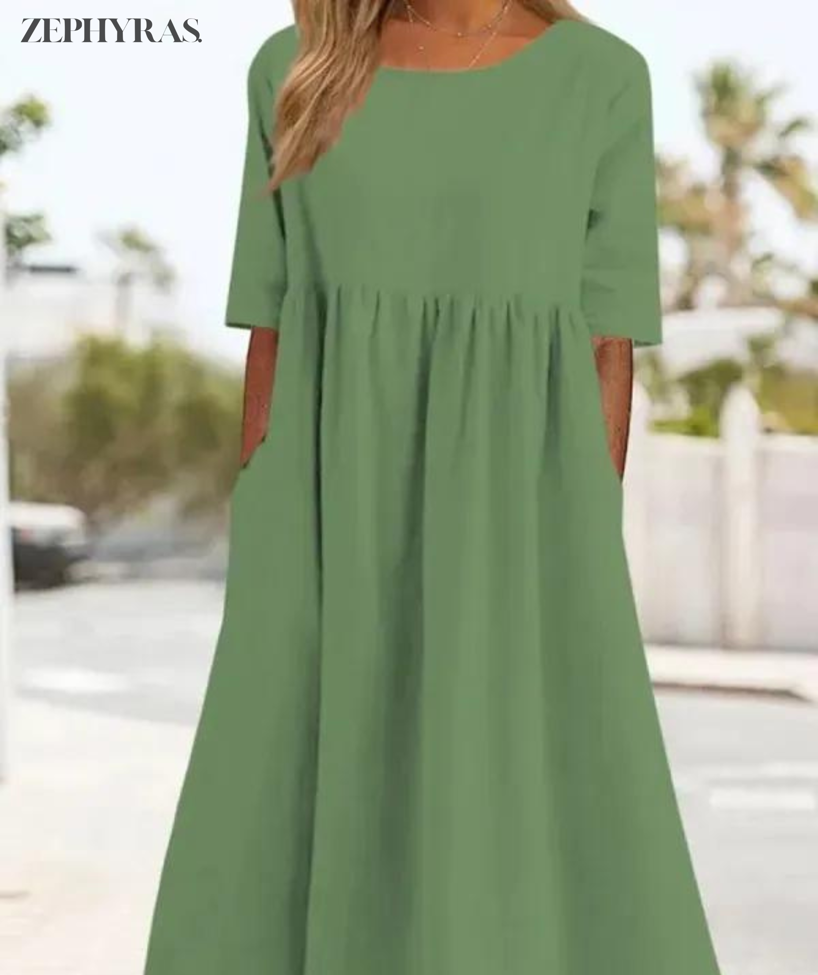 Robe maxi d'été élégante pour femme - Style Romee
