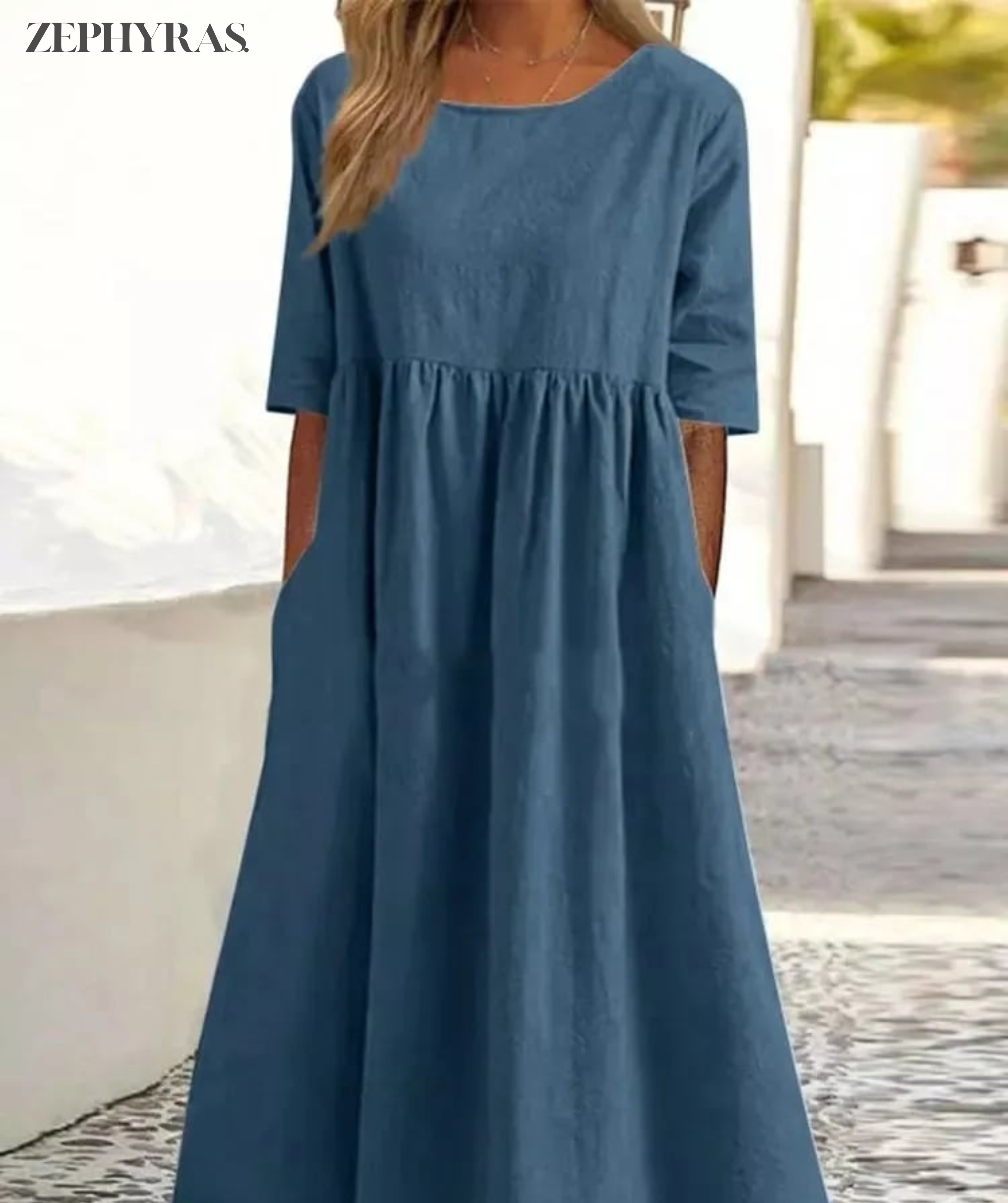 Robe maxi d'été élégante pour femme - Style Romee