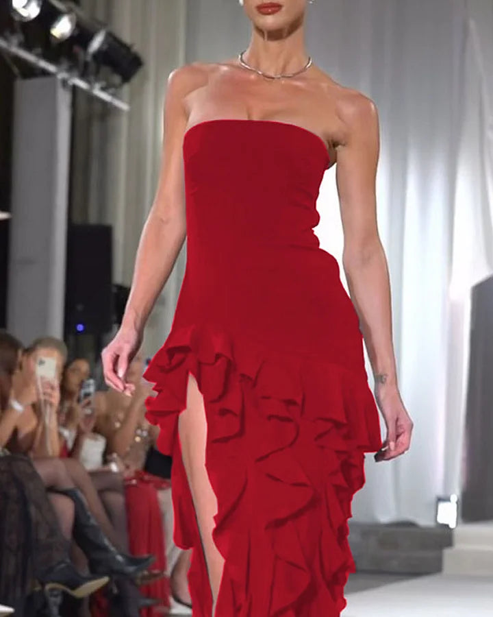 Robe moderne d'été pour femme - Manches longues et élégante